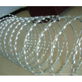 China Hot Dipped Galvanized Concertina Cross Type Razor Barbed Wire Supplier